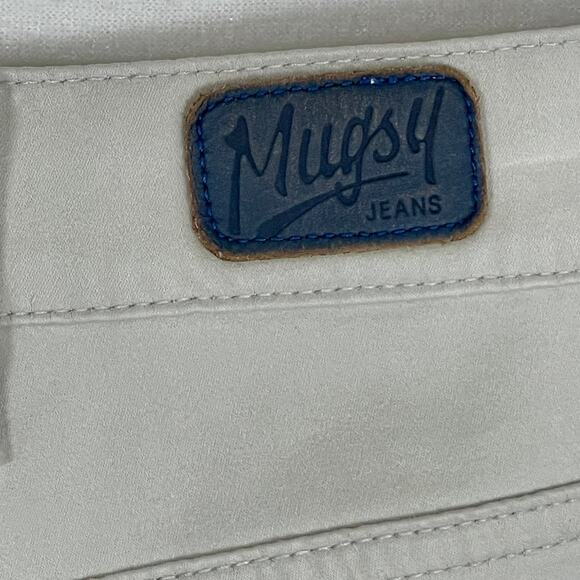 Mugsy Harbors Pants Men’s‎ 32x31 Slim Fit Stretch Chino Beige Khaki Casual - Picture 6 of 16